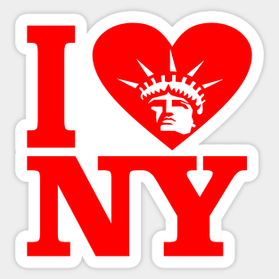 i love new york Sticker